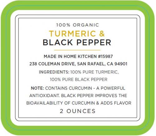 Turmeric with Black Pepper
